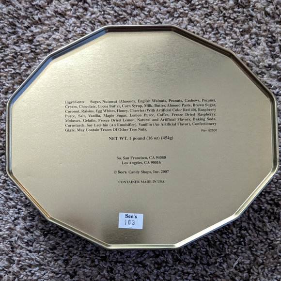 See's Candies Easter Tin - Picture 2 of 5